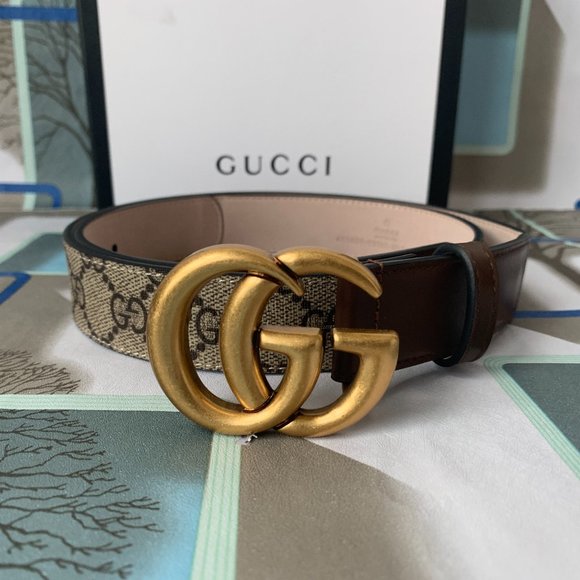 GG thin belts with Double G buckle main image 4
